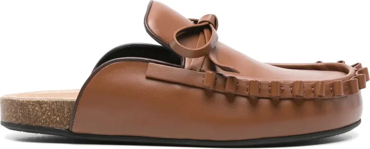 Bow-Detail Slippers