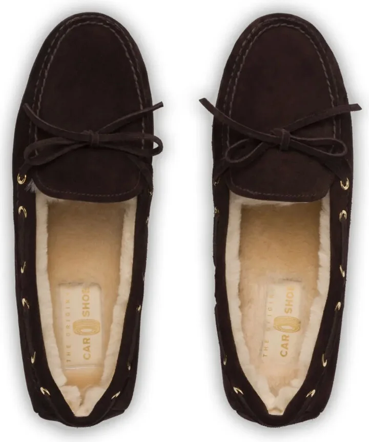 Bow-Detail Suede Loafers - Image 4