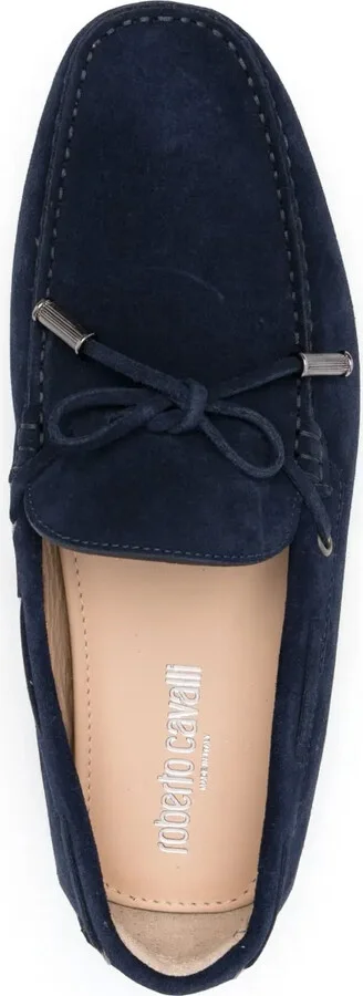Bow-Detail Suede Loafers - Image 4