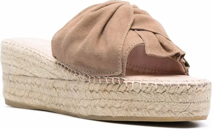 Bow-Detail Wedge Espadrilles - Image 2