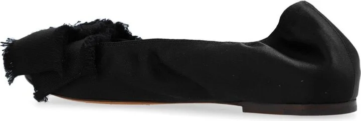 Bow Detailed Ballet Flats - Image 3