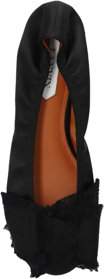 Bow Detailed Ballet Flats - Image 4