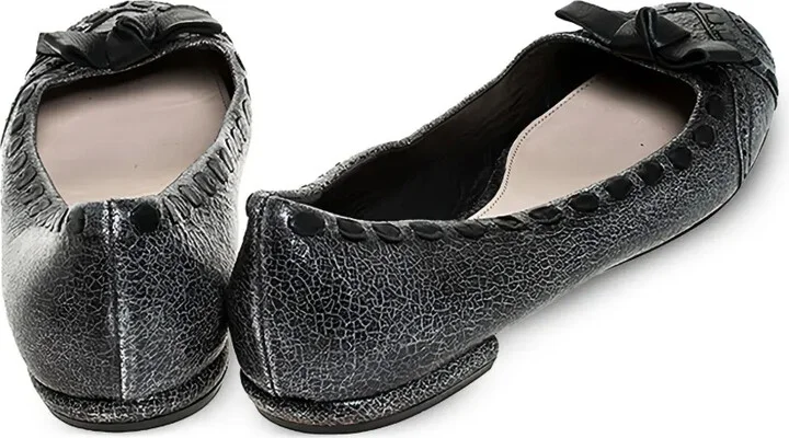 Bow-Detailed Ballet Flats - Image 3