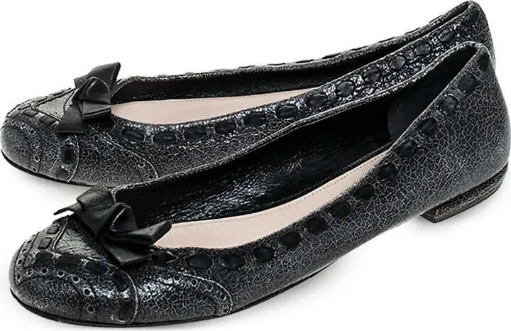 Bow-Detailed Ballet Flats - Image 4