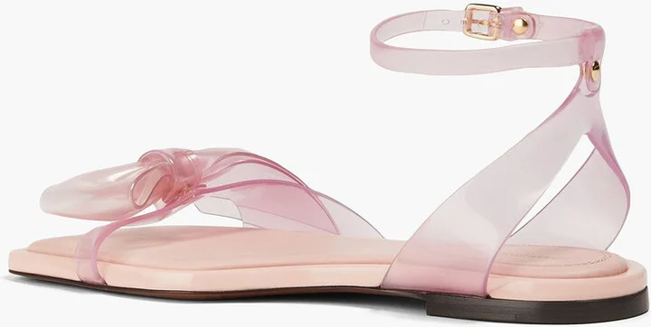 Bow-detailed PVC sandals - Image 3
