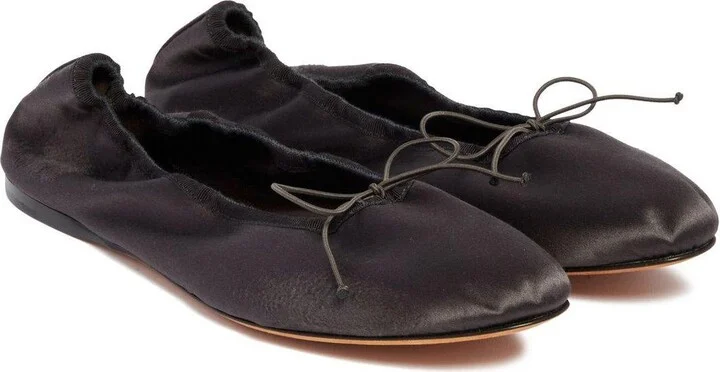 Bow Detailed Slip-on Flat Shoes - Image 2