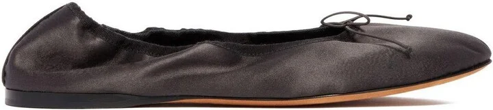 Bow Detailed Slip-on Flat Shoes