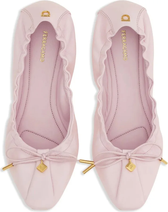 Bow-Detailing Ballerina Shoes - Image 3