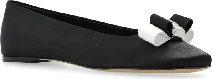 Bow-Detailing Ballerina Shoes - Image 2