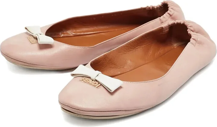 Bow-Detailing Ballet Flats - Image 2