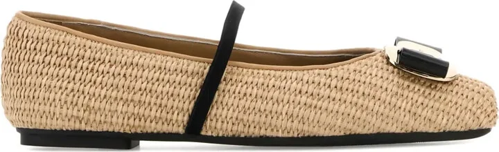 Bow-Detailing Ballet Flats