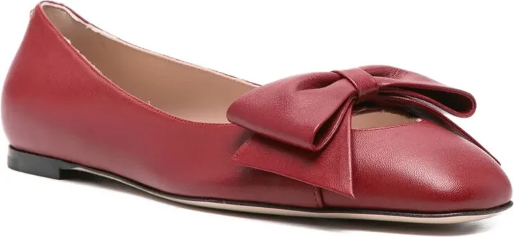 Bow-Details Ballet Flats - Image 2