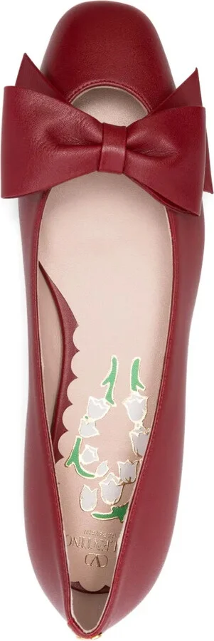 Bow-Details Ballet Flats - Image 4
