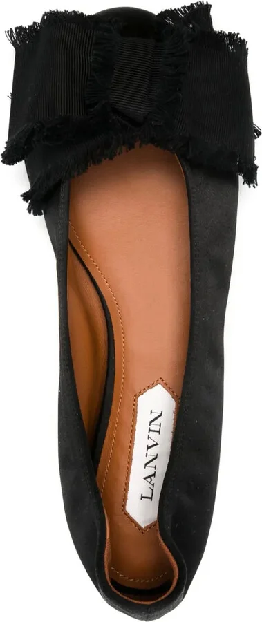 Bow-Embellished Ballerina Shoes - Image 4