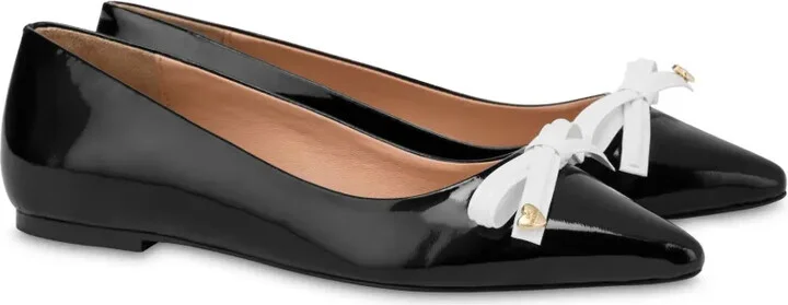 Bow-Embellished Ballerina Shoes - Image 2