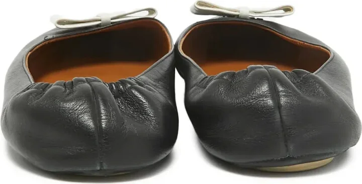 Bow-Embellished Ballet Flats - Image 3