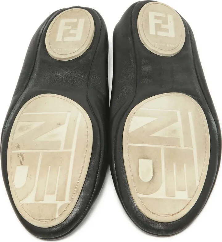 Bow-Embellished Ballet Flats - Image 4