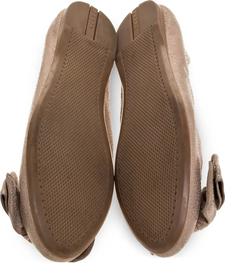Bow-Embellished Ballet Flats - Image 4