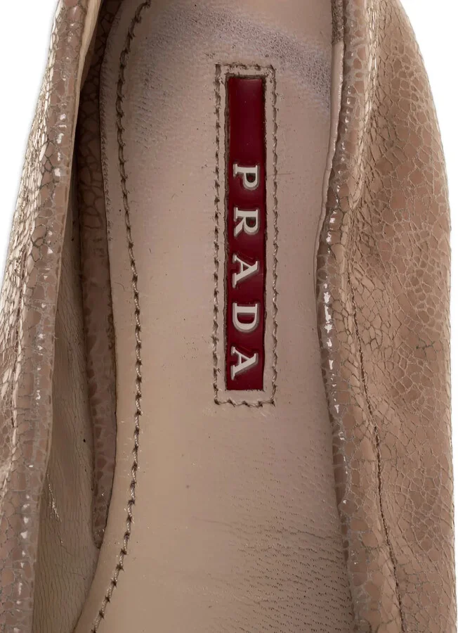 Bow-Embellished Ballet Flats - Image 5