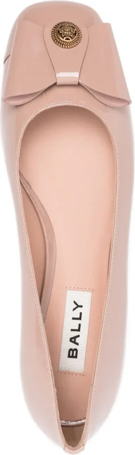 Bow-Embellished Ballet Flats - Image 4