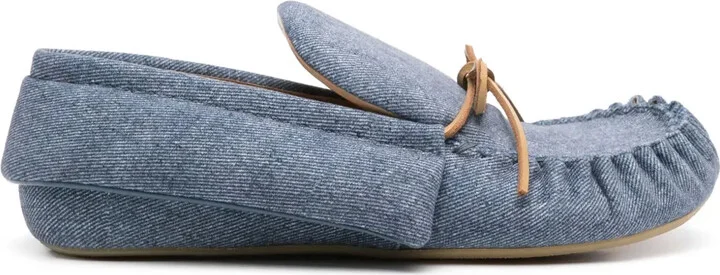 Bow-Embellished Loafers