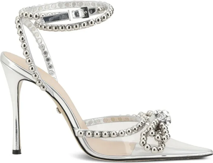 Bow Embellished pumps
