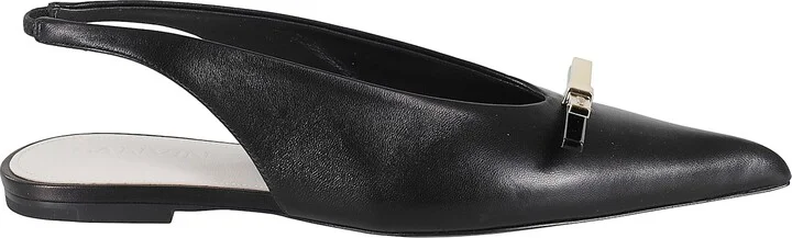 Bow Flat Slingback