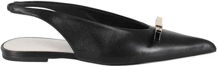 Bow Flat Slingback