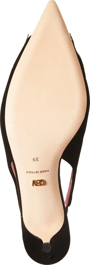Bow Kitten Heel Slingback Pump - Image 6