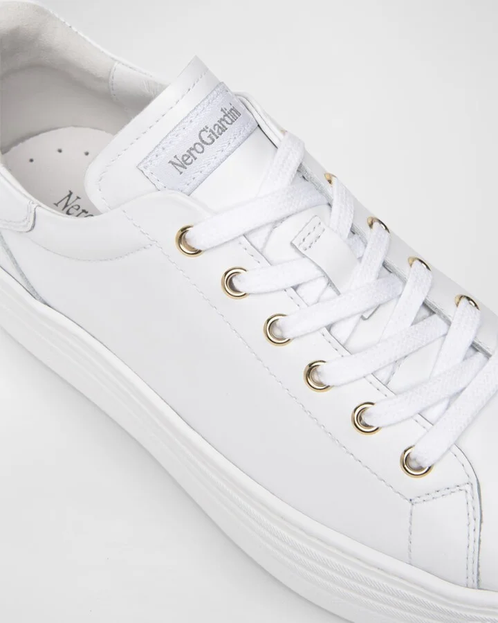 Bow Leather Skater Sneaker - Image 2