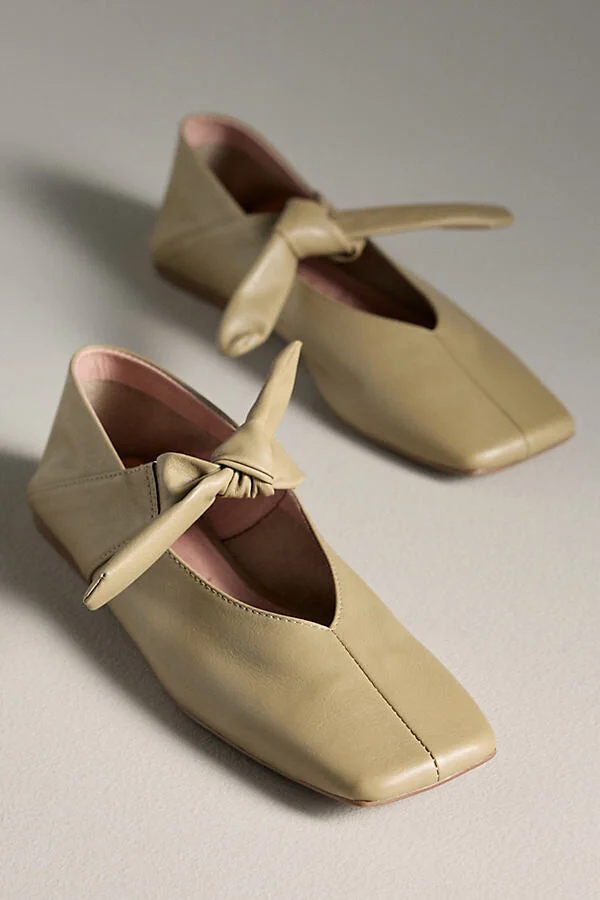 Bow Mary Jane Flats - Image 2