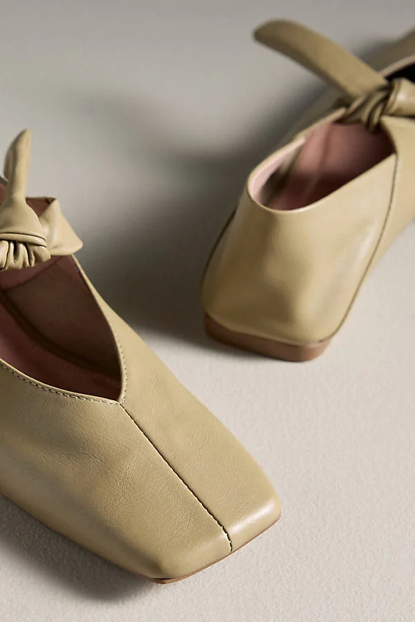 Bow Mary Jane Flats - Image 3