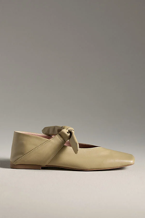 Bow Mary Jane Flats
