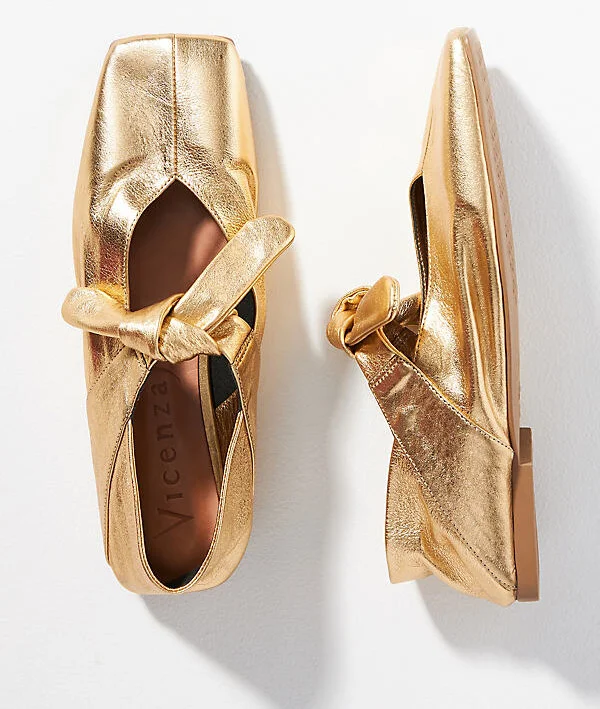 Bow Mary Jane Flats