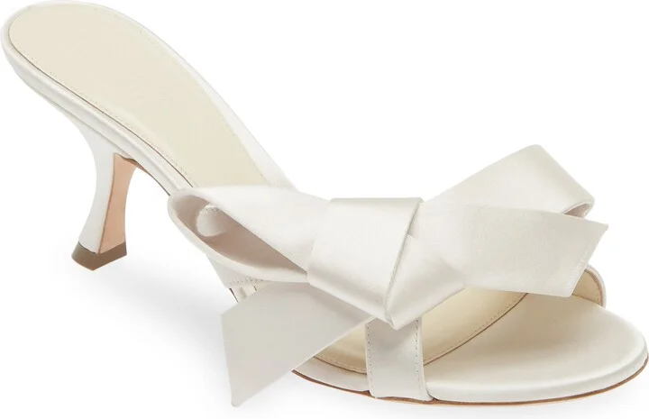 Bow Satin Sandal