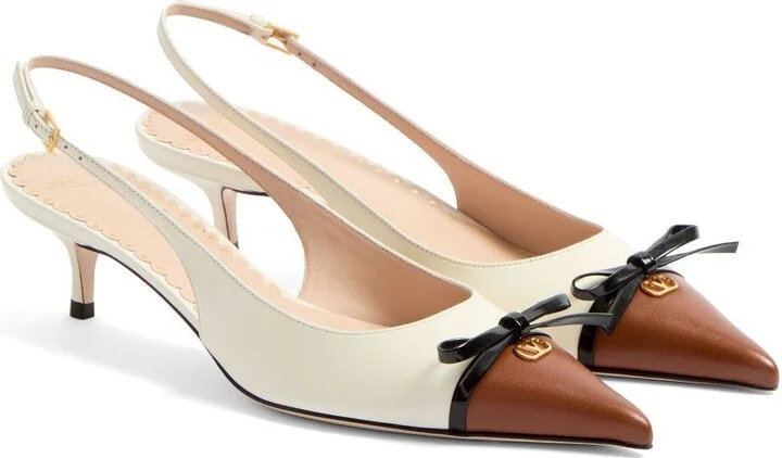 Bow Slingback Pumps - Image 2
