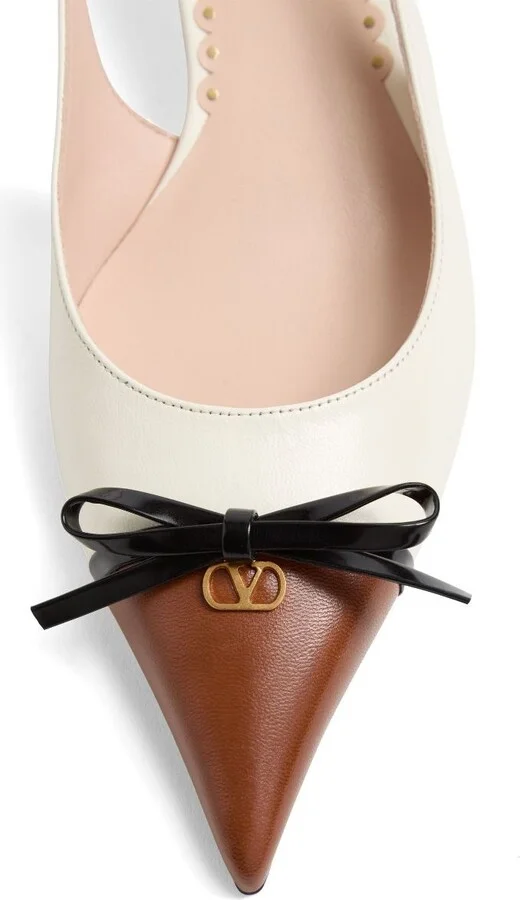 Bow Slingback Pumps - Image 4