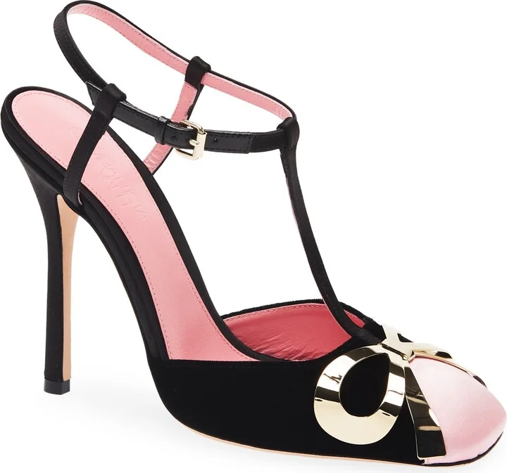 Bow T-Strap Pump