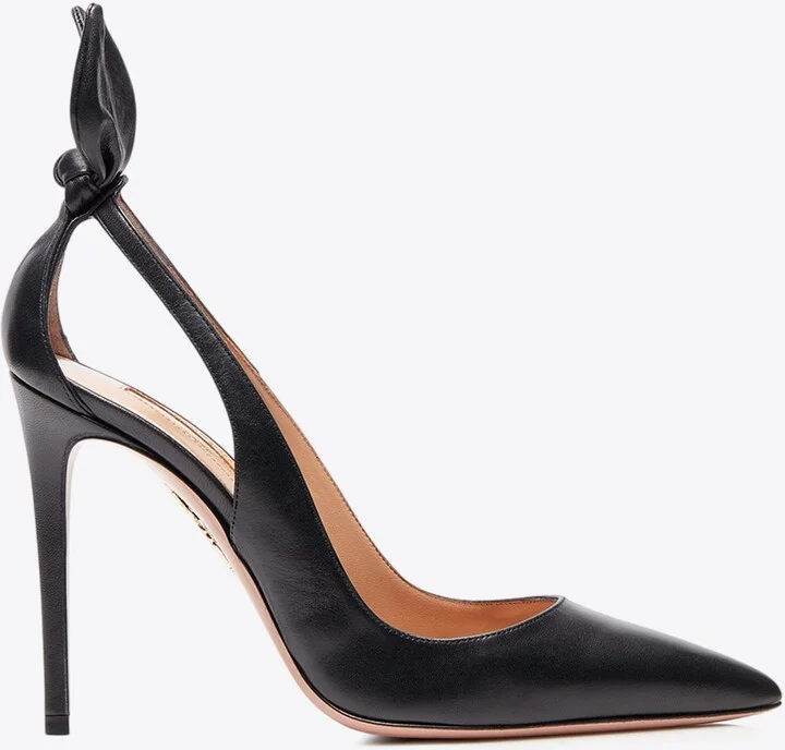 Bow Tie 105 Leather Pumps