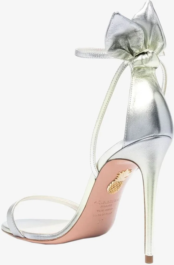 Bow Tie 105 Sandals in Calf Leather - Image 2