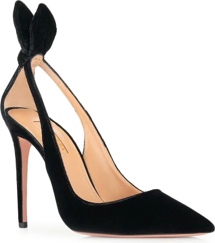 Bow-tie Detail Pumps - Image 2