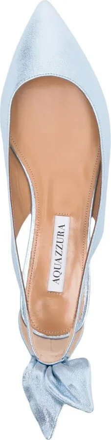 Bow Tie leather ballerinas - Image 4