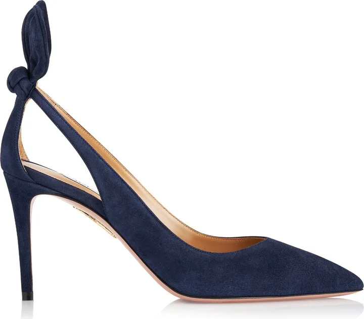 Bow Tie Pointed Toe Pump - Image 3