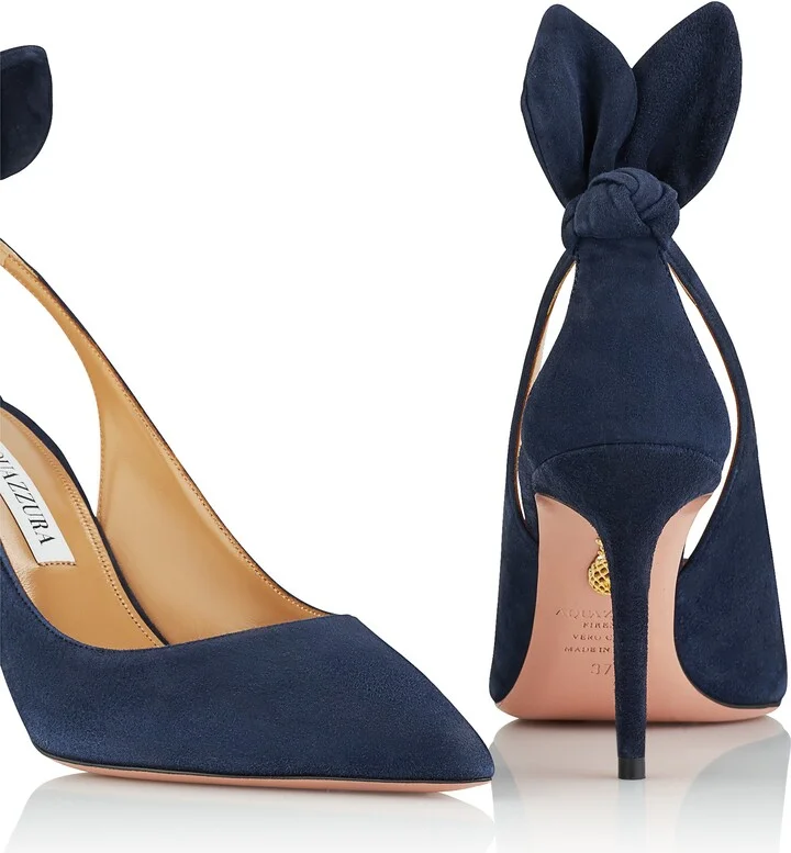 Bow Tie Pointed Toe Pump - Image 6