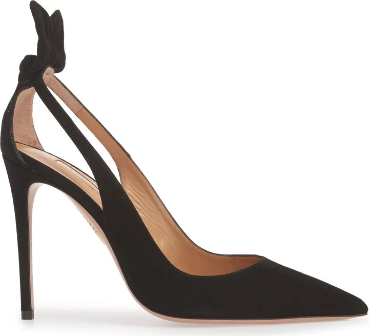 Bow Tie Pointed Toe Pump - Image 5