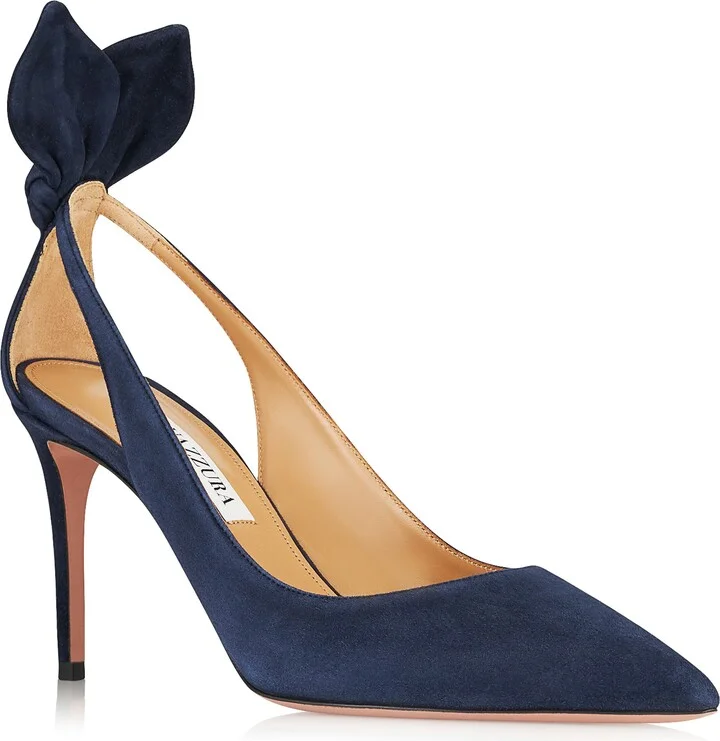 Bow Tie Pointed Toe Pump