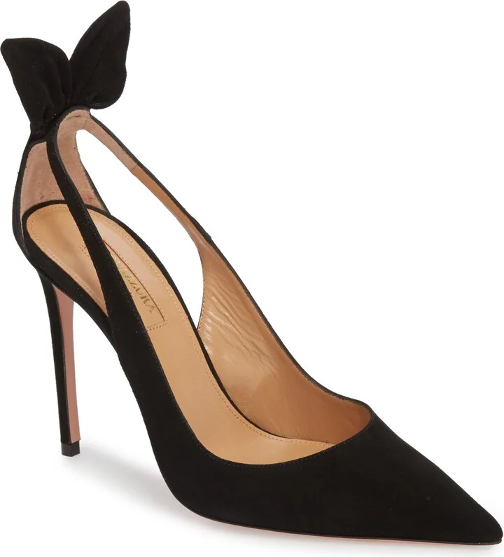 Bow Tie Pointed Toe Pump