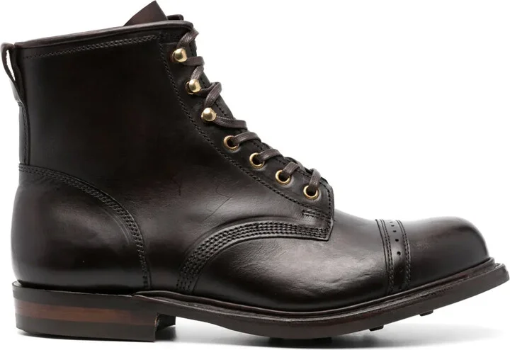 Bowery lace-up leather boots