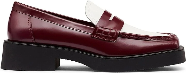 Bowery Leather Penny Loafers