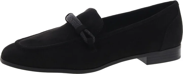 Bowery Womens Suede Flat Loafers